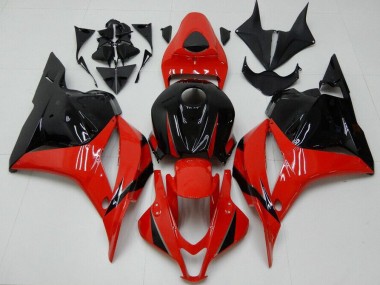 Abs Carenagem Moto CBR 600RR 2009-2012 - Vermelho Preto