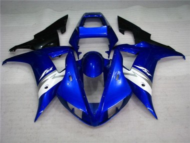 Abs Carenagem Moto R1 2002-2003 - Azul Branco