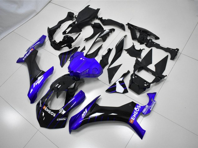 Abs Carenagem Moto R6 1998-2002 - Azul Preto