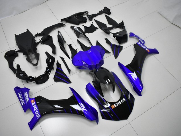 Abs Carenagem Moto R6 1998-2002 - Azul Preto
