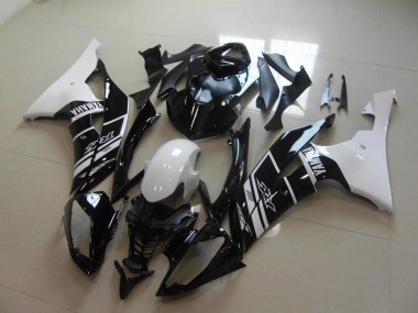 Abs Carenagem Moto R6 2008-2016 - Branco Preto