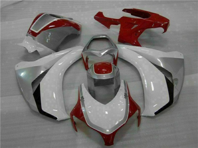 Abs Kit Carenagem & Plásticos Moto CBR 1000RR 2008-2011 - Vermelho Branco
