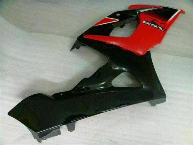 Abs Kit Carenagem & Plásticos Moto GSXR 1000 K5 2005-2006 - Vermelho Preto