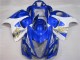 Abs Kit Carenagem & Plásticos Moto GSXR 1300 Hayabusa 2008-2019 - Azul Branco