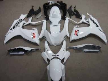 Abs Kit Carenagem & Plásticos Moto GSXR 600 K6 2006-2007 - Branco