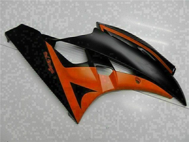 Abs Kit Carenagem & Plásticos Moto R6 2006-2007 - Laranja Preto