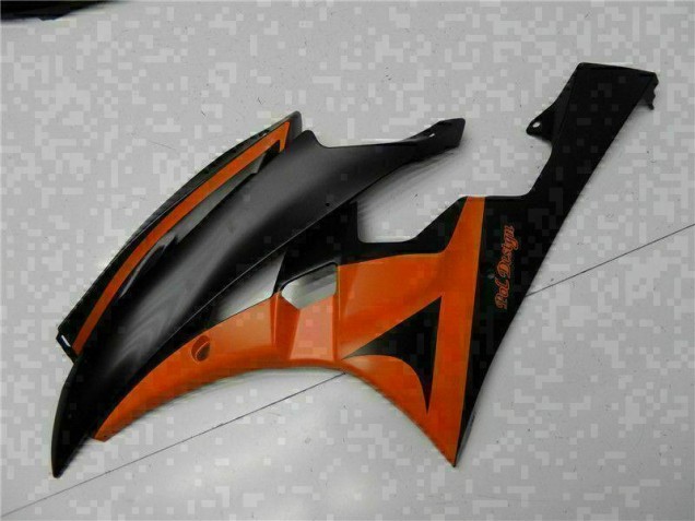 Abs Kit Carenagem & Plásticos Moto R6 2006-2007 - Laranja Preto