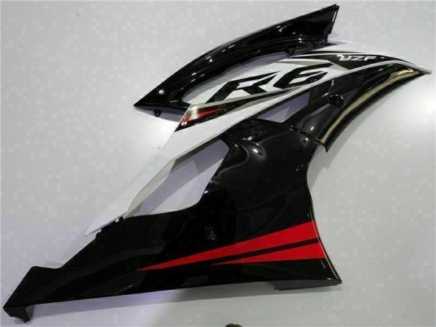 Abs Kit Carenagem & Plásticos Moto R6 2008-2016 - Vermelho Preto