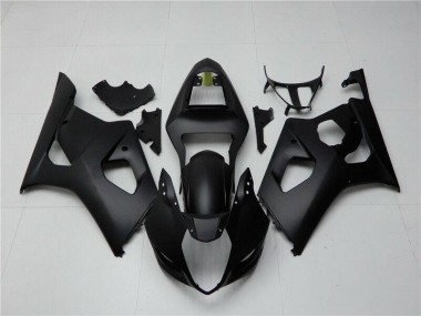 Abs Kit Completos Carenagem Moto GSXR 1000 K3 2003-2004 - Preto Fosco