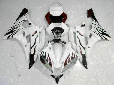 Abs Kit Completos Carenagem Moto R6 2006-2007 - Branco