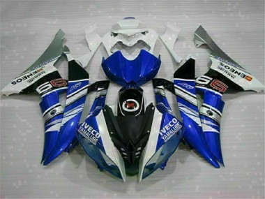 Abs Kit Completos Carenagem Moto R6 2008-2016 - Branco Azul