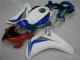 Abs Kits Carenagem Moto CBR 1000RR 2008-2011 - Branco Azul Abs Kits Carenagem Moto CBR 1000RR 2008-2011 - Branco Azul