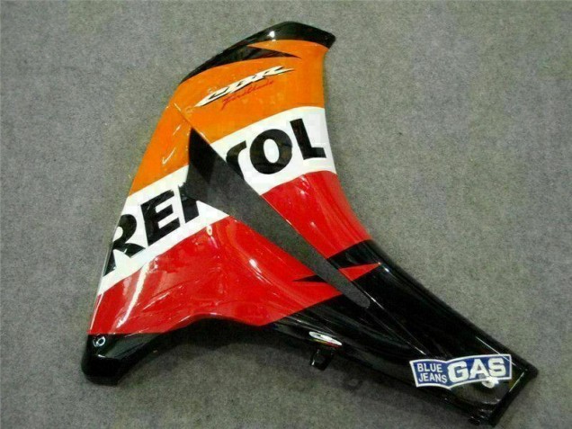 Abs Kits Carenagem Moto CBR 1000RR 2008-2011 - Laranja Repsol