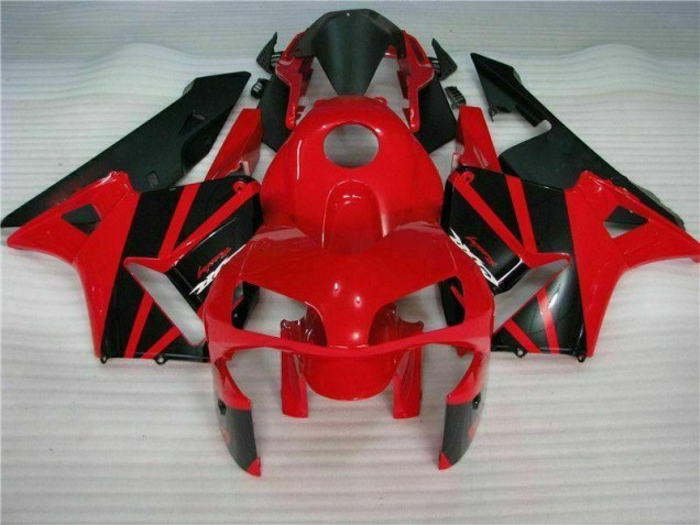 Abs Kits Carenagem Moto CBR 600RR 2003-2004 - Vermelho Preto