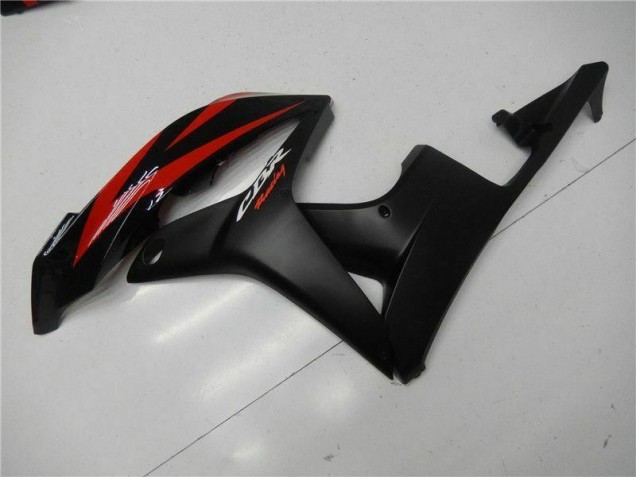 Abs Kits Carenagem Moto CBR 600RR 2007-2008 - Preto Vermelho