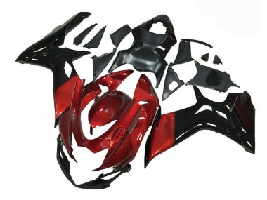 Abs Kits Carenagem Moto GSXR 600 / 750 K11 2011-2021 - Vermelho Preto