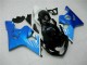 Abs Kits Carenagem Moto GSXR 600 / 750 K6 2006-2007 - Azul Preto Abs Kits Carenagem Moto GSXR 600 / 750 K6 2006-2007 - Azul Preto