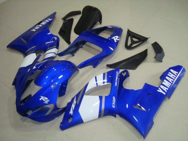 Abs Kits Carenagem Moto R1 2000-2001 - Azul Branco