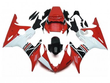 Abs Kits Carenagem Moto R1 2009-2011 - Vermelho Branco Preto