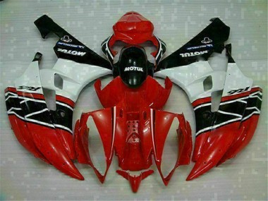 Abs Kits Carenagem Moto R6 2006-2007 - Vermelho Branco