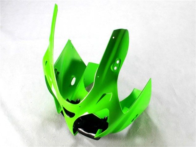 Abs Kits Carenagem Moto ZX6R 2000-2002 - Verde Preto Branco Abs Kits Carenagem Moto ZX6R 2000-2002 - Verde Preto Branco