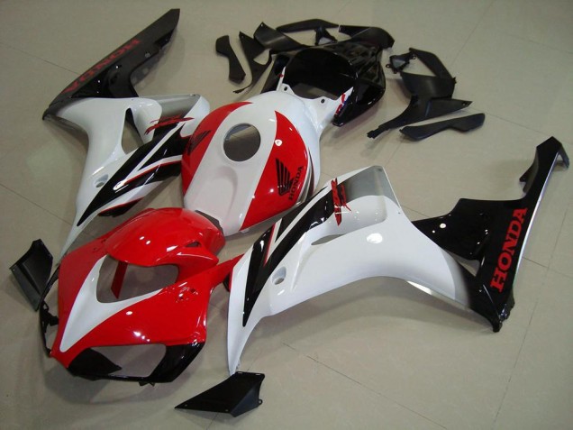 Abs Kits Completos Carenagem Moto CBR 1000RR 2006-2007 - Vermelho Branco Preto