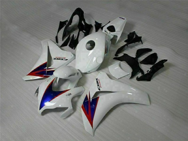 Abs Kits Completos Carenagem Moto CBR 1000RR 2008-2011 - Branco Azul Vermelho