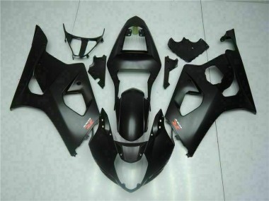 Abs Kits Completos Carenagem Moto GSXR 1000 K3 2003-2004 - Preto