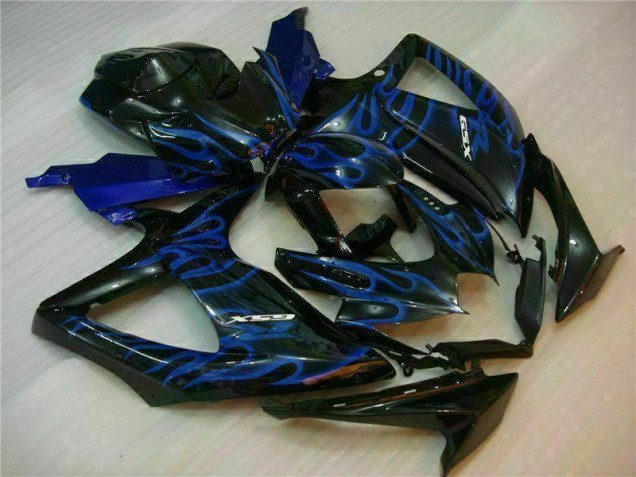Abs Kits Completos Carenagem Moto GSXR 600 / 750 K8 2008-2010 - Azul Preto Abs Kits Completos Carenagem Moto GSXR 600 / 750 K8 2008-2010 - Azul Preto