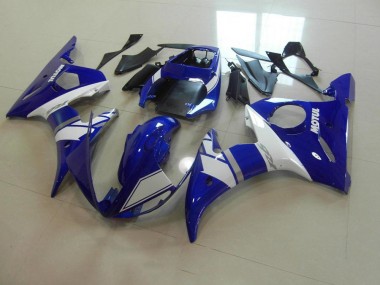 Abs Kits Completos Carenagem Moto R6 2003-2005 - Azul Branco