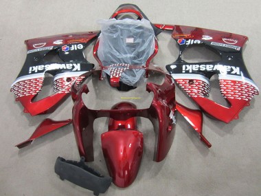 Abs Kits Completos Carenagem Moto ZX6R 2000-2002 - Vermelho