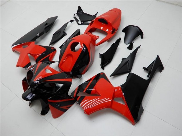 Abs Moto Plástico CBR 600RR 2005-2006 - Vermelho Preto Abs Moto Plástico CBR 600RR 2005-2006 - Vermelho Preto