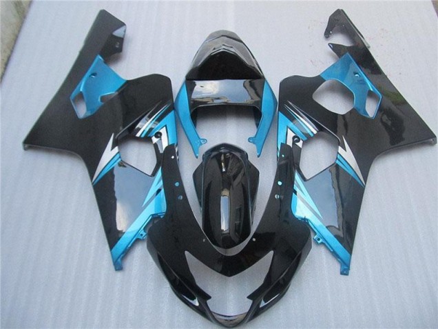 Abs Moto Plástico GSXR 600 / 750 K4 2004-2005 - Azul Preto