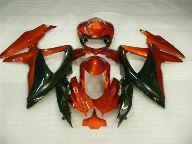 Abs Moto Plástico GSXR 600 / 750 K8 2008-2010 - Vermelho Preto Abs Moto Plástico GSXR 600 / 750 K8 2008-2010 - Vermelho Preto