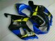 Abs Moto Plásticos GSXR 600 / 750 K1 K2 K3 2001-2003 - Azul