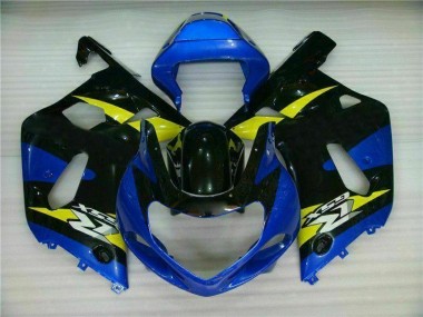 Abs Moto Plásticos GSXR 600 / 750 K1 K2 K3 2001-2003 - Azul
