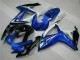 Abs Moto Plásticos GSXR 600 / 750 K6 2006-2007 - Azul