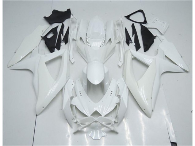 Abs Moto Plásticos GSXR 600 / 750 K8 2008-2010 - Branco