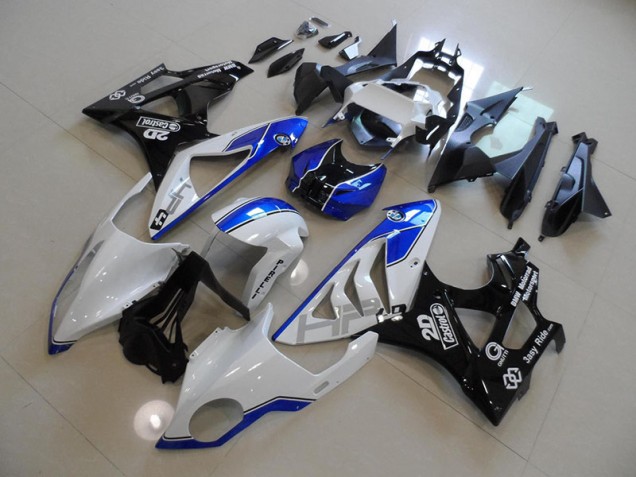 Abs Moto Plásticos S1000RR 2009-2014 - Branco Azul