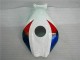 Abs Motocicleta Plástico CBR 1000RR 2008-2011 - Branco Azul Abs Motocicleta Plástico CBR 1000RR 2008-2011 - Branco Azul