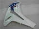 Abs Motocicleta Plástico CBR 1000RR 2008-2011 - Branco Azul Abs Motocicleta Plástico CBR 1000RR 2008-2011 - Branco Azul