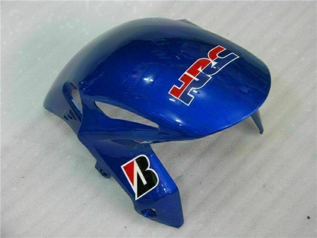 Abs Motocicleta Plástico CBR 1000RR 2008-2011 - Branco Azul Abs Motocicleta Plástico CBR 1000RR 2008-2011 - Branco Azul