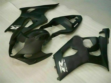 Abs Motocicleta Plástico GSXR 1000 K3 2003-2004 - Preto Fosco