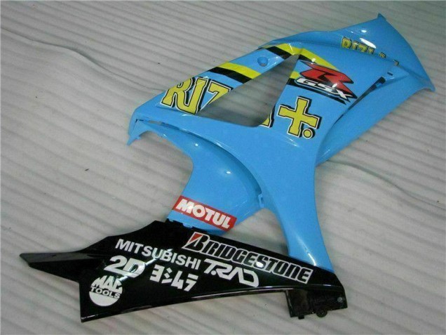 Abs Motocicleta Plástico GSXR 1000 K7 2007-2008 - Azul