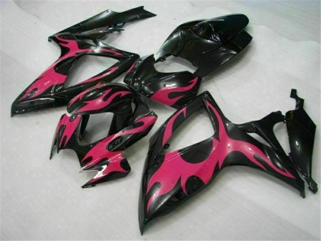 Abs Motocicleta Plástico GSXR 600 / 750 K6 2006-2007 - Preto Abs Motocicleta Plástico GSXR 600 / 750 K6 2006-2007 - Preto