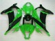 Abs Motocicleta Plástico ZX10R 2011-2015 - Verde Preto