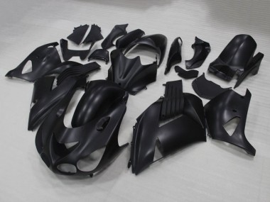 Abs Motocicleta Plástico ZX14R ZZR 1400 2006-2011 - Preto Fosco