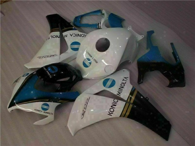 Abs Motocicleta Plásticos CBR 1000RR 2008-2011 - Branco Azul