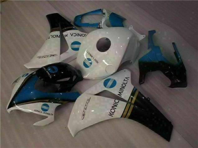 Abs Motocicleta Plásticos CBR 1000RR 2008-2011 - Branco Azul