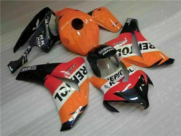Abs Motocicleta Plásticos CBR 1000RR 2008-2011 - Laranja Repsol Abs Motocicleta Plásticos CBR 1000RR 2008-2011 - Laranja Repsol